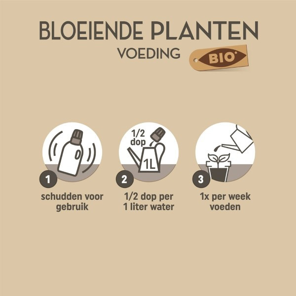 Pokon Bloeiende kamerplanten voeding | Pokon | 500 ml (Vloeibaar, Bio-label) 7500313100 K170112302 - 5
