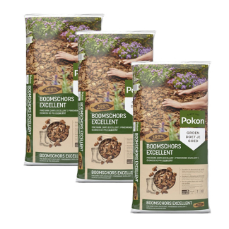 Pokon Boomschors | Pokon | 120 liter (Pinus Pinaster, 25-45 mm)  V170505350 - 1