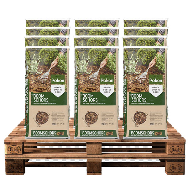 Pokon Boomschors pallet | 1260 L | Pokon (Natuurlijk, 15-40 mm)  X170505351 - 1