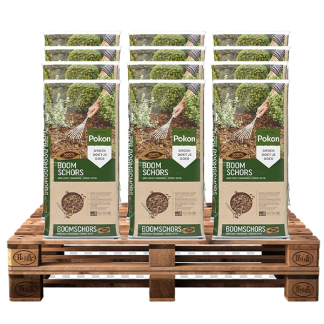 Pokon Boomschors pallet | 1260 L | Pokon (Natuurlijk, 15-40 mm)  X170505351 - 1