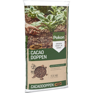 Pokon Cacaodoppen | Pokon | 40 liter (100% natuurlijk) 722328 K170505348 - 
