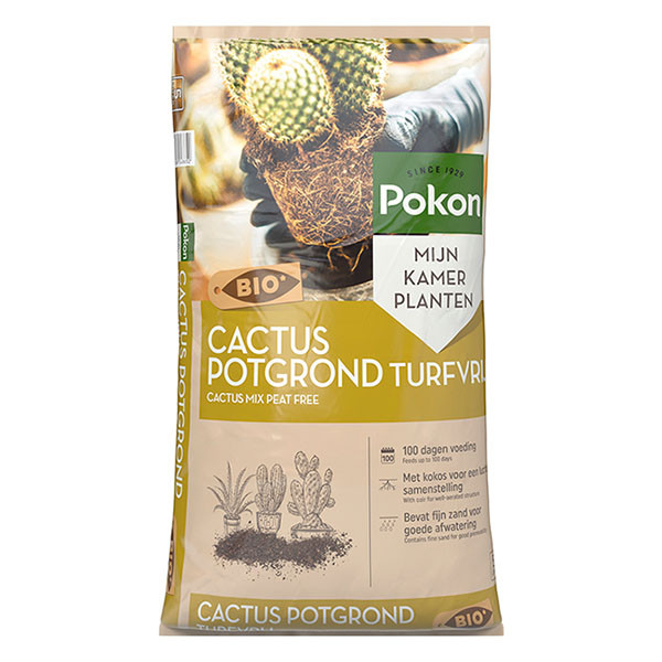 Pokon Cactus potgrond | Pokon | 5 liter (Bio-label, Turfvrij) 724081 K170115886 - 1