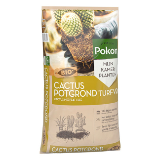 Pokon Cactus potgrond | Pokon | 5 liter (Bio-label, Turfvrij) 724081 K170115886 - 2