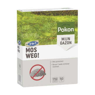 Pokon Compleet gazonpakket | Pokon | 75 m² (Gazonmest mest kalk, graszaad en mosbestrijder)  K170116019 - 