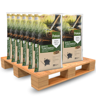 Pokon Compost pallet | Pokon | 1200 liter (Bio-label, Turfvrij)  W170505343 - 1