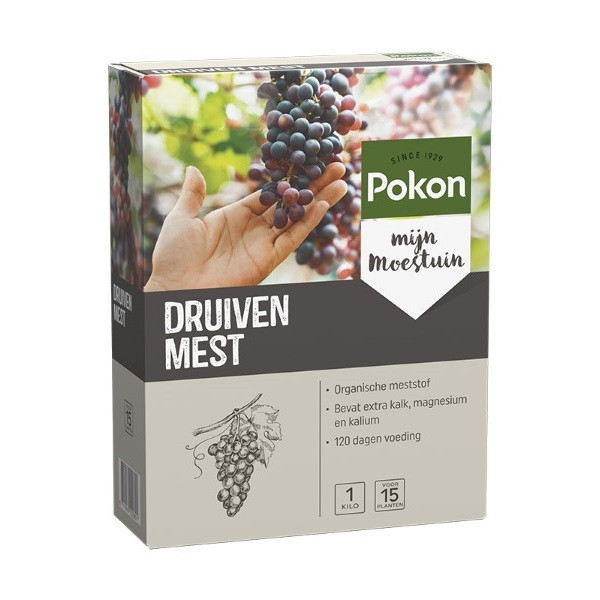 Pokon Druiven mest | Pokon | 1 kg (Voor 15 planten) 7628788100 K170115053 - 1