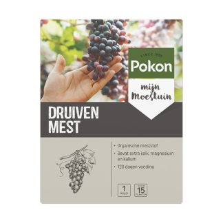 Pokon Druiven mest | Pokon | 1 kg (Voor 15 planten) 7628788100 K170115053 - 