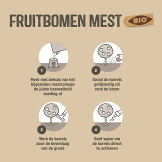 Pokon Fruitbomen mest | Pokon | 10 m² (1 kg, Bio-label) 7642788100 K170115052 - 