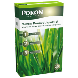 Pokon Gazon Renovatiepakket 3-in-1 | 25 m² (1750 gram) 7831423100 C170116017 - 