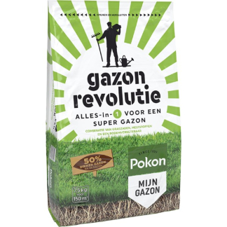 Pokon Gazon Revolutie | 7.5 kg (Meststof, 150 m²) 7202110018 A170115632 - 