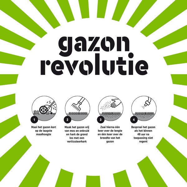 Pokon Gazon hersteller | Pokon | 20 m² (Graszaad, Meststof, Bodemverbeteraar, 1 kg) 722190 K170115757 - 4