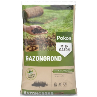 Pokon Gazongrond | Pokon | 30 liter (Bio-label, Turfvrij) 7005001100 7202010136 K170116179 - 2