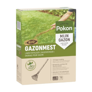 Pokon Gazonmest | Pokon | 15 m² (1 kg, Bio-label) 7687788400 K170116011 - 