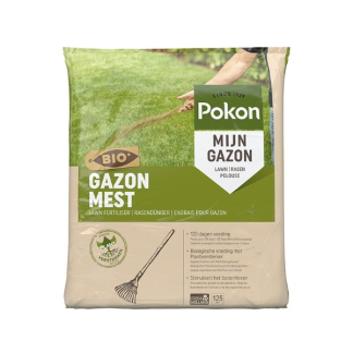 Pokon Gazonmest | Pokon | 8.5 kg (125 m², Bio-label) 7687814400 K170116135 - 2