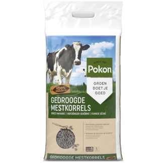 Pokon Gedroogde Mestkorrel | 5 kg (Universeel, Koemest, Bio-label) 7685813100 A170505177 - 