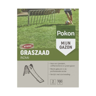 Pokon Graszaad | Pokon | 100 m² (Aanleg, 2 kg) 7683561100 K170116107 - 