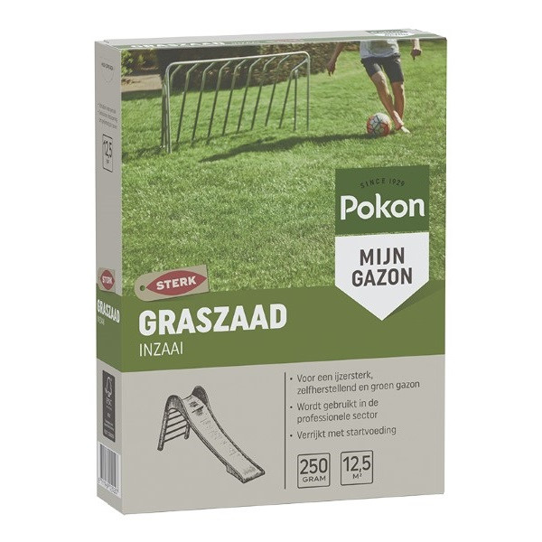 Pokon Graszaad | Pokon | 12.5 m² (Aanleg, 250 gram) 7683411100 K170116104 - 1