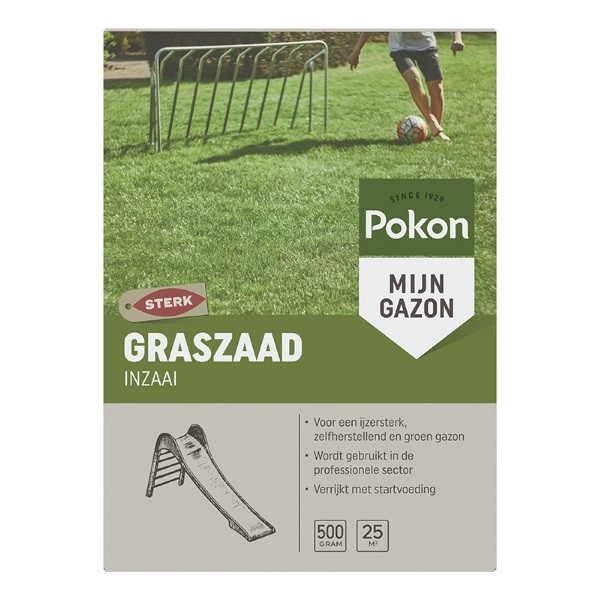 Pokon Graszaad | Pokon | 25 m² (Aanleg, 500 gram) 7683540100 K170116105 - 2