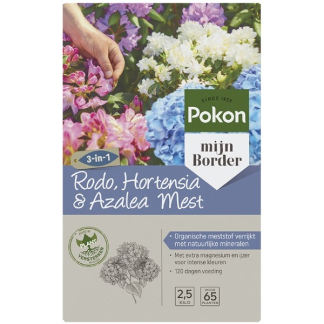 Pokon Hortensia mest | Pokon | 2.5 kg (Ook voor Rododendron en Azalea, Voor 65 planten) 7202010014 K170112312 - 2