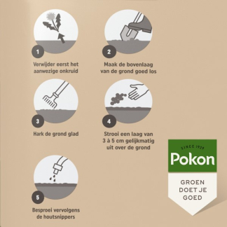 Pokon Houtsnippers pallet | Pokon | 1035 liter (Natuurlijk)  W170505178 - 5