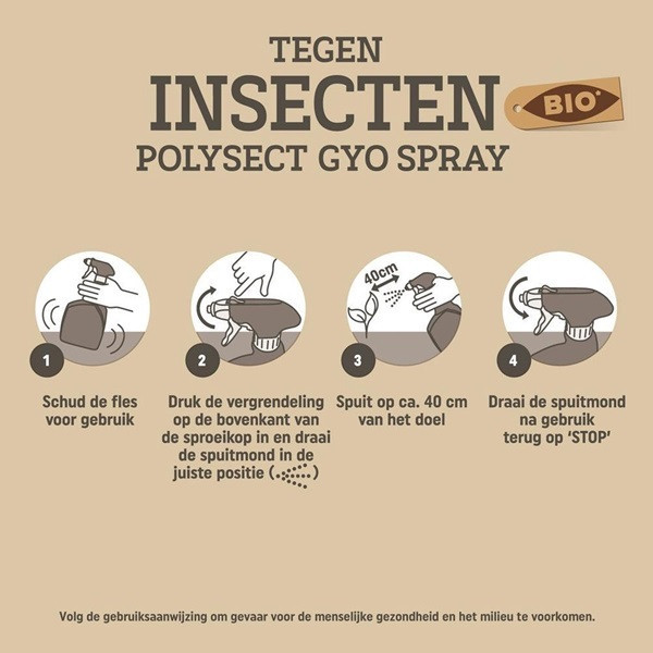 Pokon Insectenspray | Pokon | 800 ml | 3 stuks (Biologisch, Bladinsecten)  V170115088 - 4