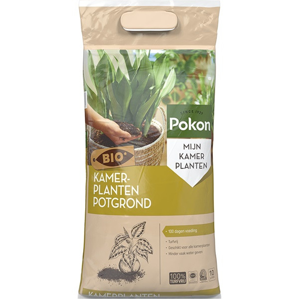 Pokon Kamerplanten potgrond | Pokon | 10 liter (Bio-label, Turfvrij) 722174 K170505344 - 1