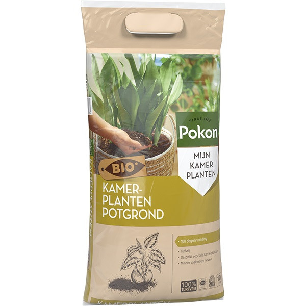 Pokon Kamerplanten potgrond | Pokon | 10 liter (Bio-label, Turfvrij) 722174 K170505344 - 2