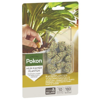 Pokon Kamerplanten voeding | Pokon | 10 stuks (Kegels) 7650998100 K170115038 - 