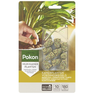 Pokon Kamerplanten voeding | Pokon | 10 stuks (Kegels) 7650998100 K170115038 - 