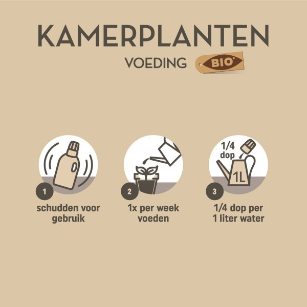 Pokon Kamerplanten voeding | Pokon | 1 liter (Vloeibaar Bio-label) 7000818100 K170116186 - 6