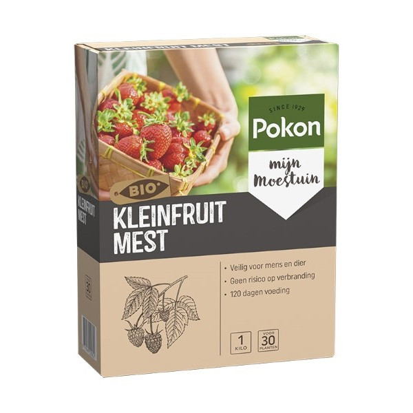 Pokon Kleinfruit mest | Pokon | 1 kg (10 m², Bio-label) 7674788100 K170115054 - 1