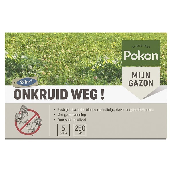 Pokon Madeliefjes bestrijden gazon | Pokon | 250 m² (5000 gram) 7202010142 I170116199 - 2