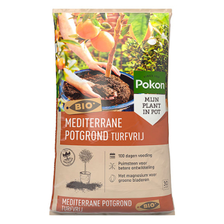 Pokon Mediterrane potgrond | Pokon | 30 liter (Bio-label, Turfvrij) 724052 K170115882 - 1