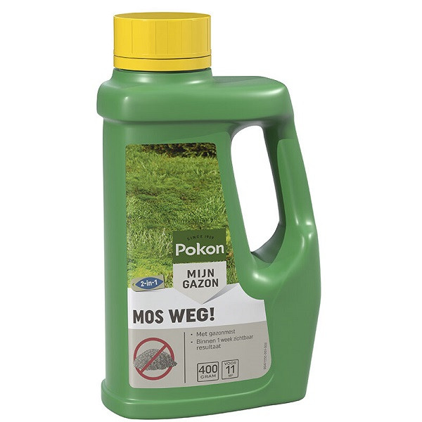 Pokon Mos Weg | Gazon | 11 m² (Korrels, 400 gram) 7036033100 C170116176 - 1