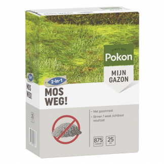 Pokon Mos Weg | Gazon | 25 m² (Korrels, 875 gram) 7603774100 C170115031 - 