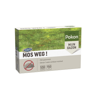 Pokon Mos verwijderaar gazon | Pokon | 150 m² (Korrels, 5250 gram) 7202010140 K170505176 - 1