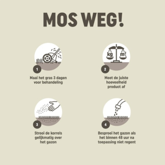 Pokon Mos weg | Gazon | 100 m² (3.5 kg) 724090 A170115873 - 4
