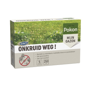 Pokon Onkruid Weg | Gazon | 250 m² (Korrels, 5 kg) 7202010142 C170116199 - 