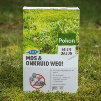 Pokon Onkruid en mos verwijderaar gazon | Pokon | 25 m² (Korrels, 1375 gram) 7831774101 K170115029 - 