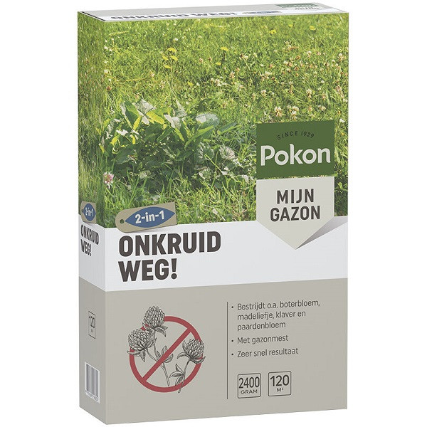 Pokon Onkruidverdelger gazon | Pokon | 120 m² (2400 gram) 7601799101 K170115036 - 1