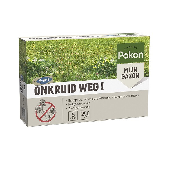 Pokon Onkruidverdelger gazon | Pokon | 250 m² (5000 gram) 7202010142 K170116199 - 1