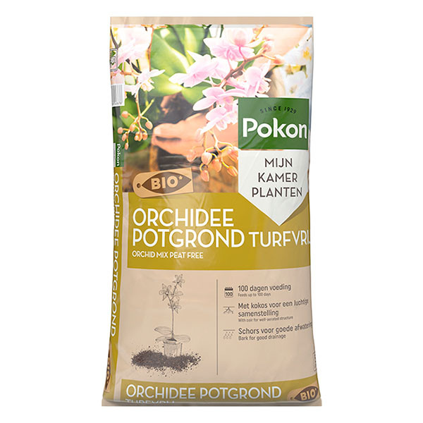 Pokon Orchidee potgrond | Pokon | 5 liter (Bio-label, Turfvrij) 724086 K170115887 - 1