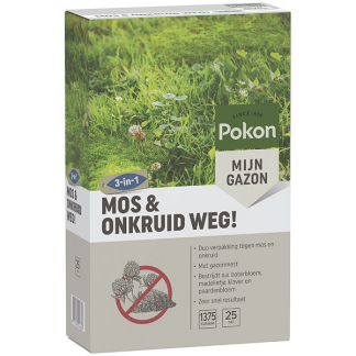 Pokon Paardenbloemen bestrijden gazon | Pokon | 25 m² (Korrels, 1375 gram) 7831774101 G170115029