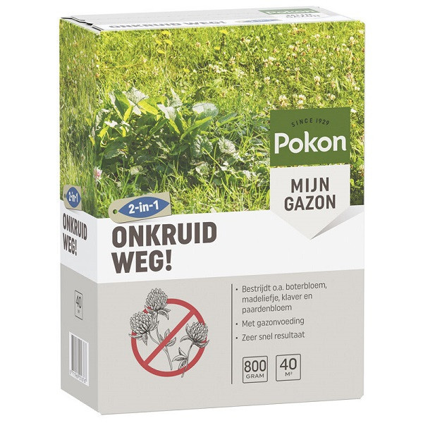 Pokon Paardenbloemen bestrijden gazon | Pokon | 40 m² (800 gram) 7601774101 G170115034 - 1