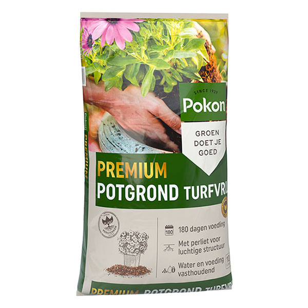Pokon Potgrond | Pokon | 10 liter (Universeel, Premium, Turfvrij) 724077 K170115877 - 2