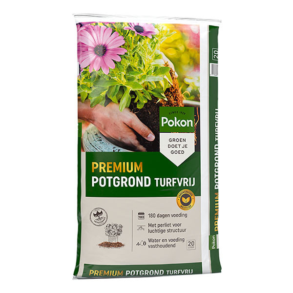 Pokon Potgrond | Pokon | 20 liter (Universeel, Premium, Turfvrij) 724050 K170115878 - 2