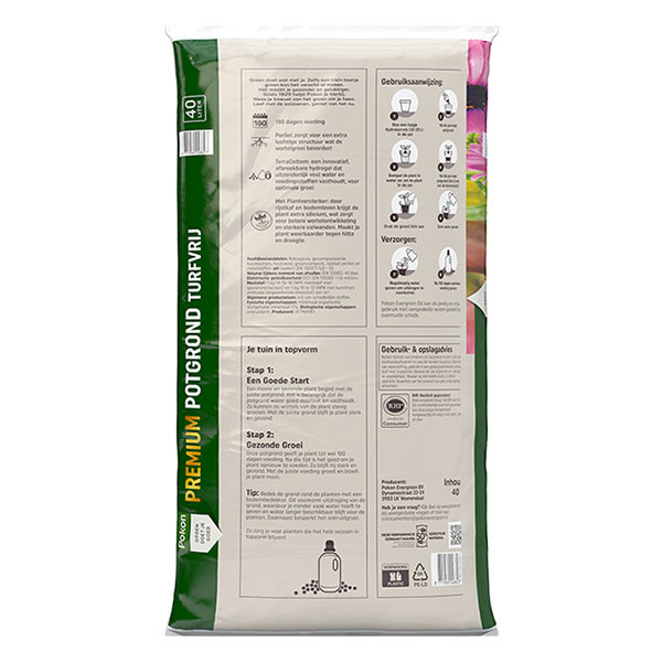 Pokon Potgrond | Pokon | 40 liter (Universeel, Premium, Turfvrij) 724051 K170115879 - 3