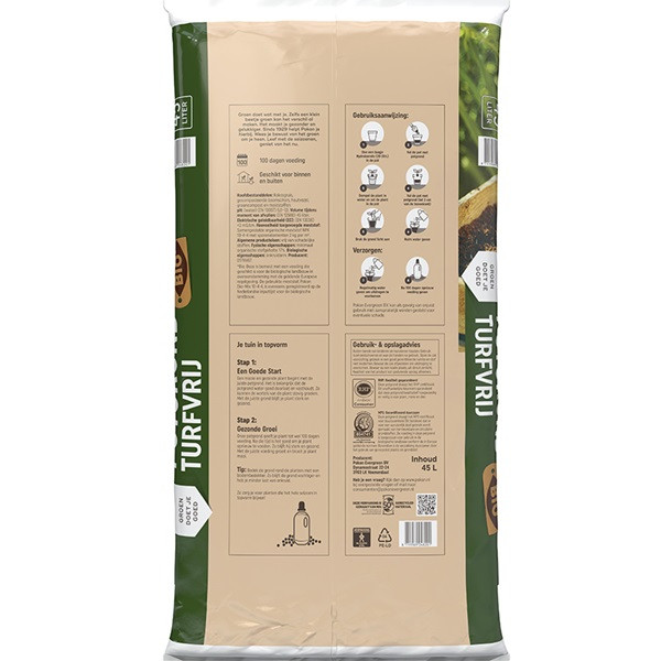 Pokon Potgrond | Pokon | 45 liter (Universeel, Bio-label, Turfvrij) 7202010113 724038 K170505341 - 3