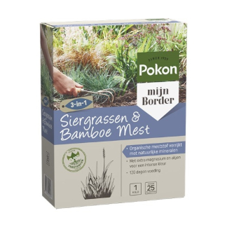 Pokon Siergrassen & bamboe mest | Pokon | 1 kg (Voor 25 planten) 7202010016 K170112311 - 