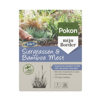 Pokon Siergrassen & bamboe mest | Pokon | 1 kg (Voor 25 planten) 7202010016 K170112311 - 